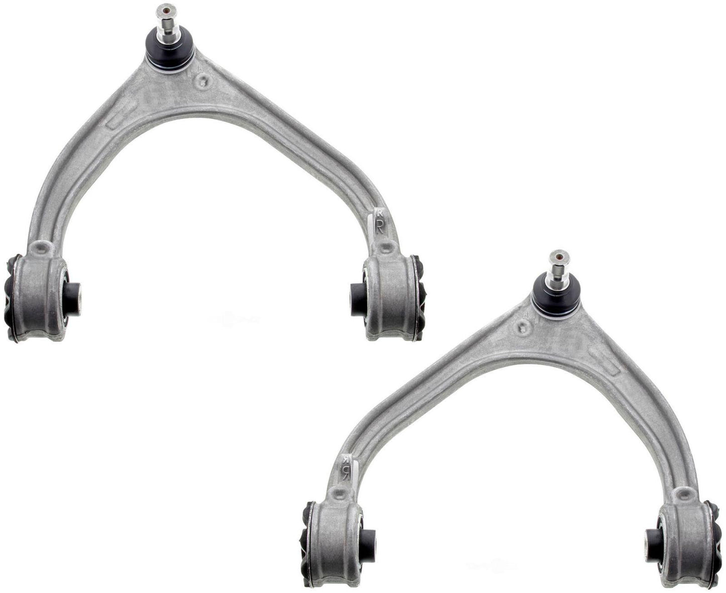 Brazos de control superiores delanteros Mevotech con rótulas para Jaguar F-Pace 2017-2020