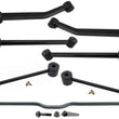 Rear Upper & Lower Control Arms Track Bar & Links For Jeep Wrangler 07-2017