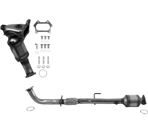 California Carb Approved Front & Rear Converter For Honda Accord 2.4L 2013-2015