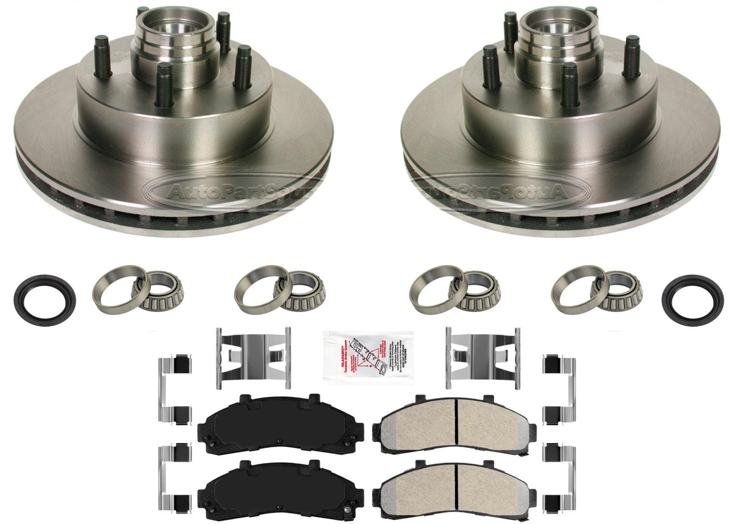 Disc Brake Rotors for Ranger 98-01 Rear Wheel Drive Rear ABS Coil Spring Suspen