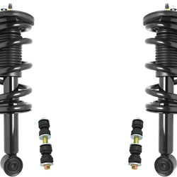 Front Complete Struts Asssembly & Sway Bar Links For Nissan NV1500 NV2500 12-19