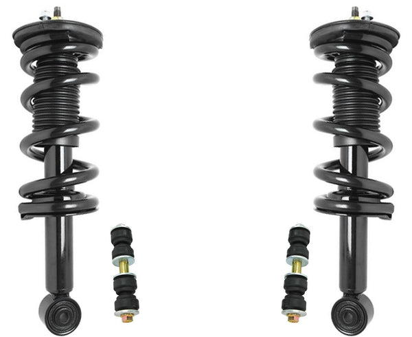 Front Complete Struts Asssembly & Sway Bar Links For Nissan NV1500 NV2500 12-19