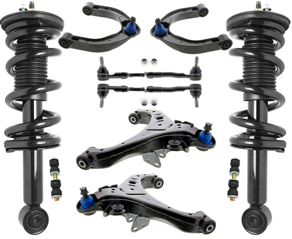Front Struts Control Arms Tie Rods & Links For Nissan NV1500 NV2500 2012-2019