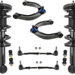 Front Struts Upper Control Arms Tie Rods & Links For Nissan NV1500 2012-2019