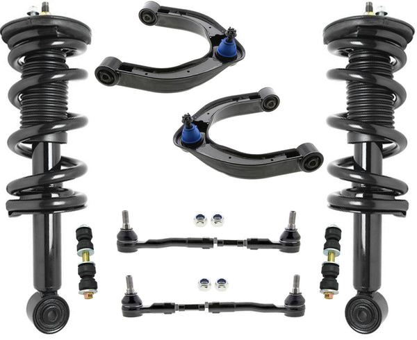 Front Struts Upper Control Arms Tie Rods & Links For Nissan NV1500 2012-2019