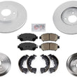 GEO Coated Disc Brake Rotors Brake Pads Brake Drums Shoes For Nissan Versa 20-22