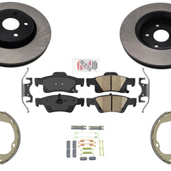 Larger 350MM Disc Brake Rotors and Brake Pads for Jeep GRAND CHEROKEE 2011-2021