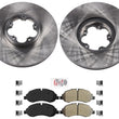 Frt Disc Brake Rotors Brake Pads Hardware for 15-19 Ford Transit 150-350HD