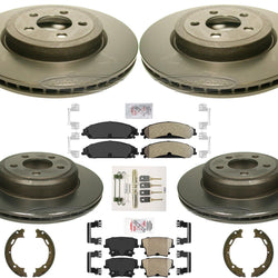 Performance Disc Brake Rotors Brake Pads For Chrysler 300 All Wheel Drive 05-21