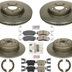 Performance Disc Brake Rotors and Brake Pads For Dodge Charger SXT 2006-2022