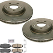 Front Performance Disc Brake Rotors Brake Pads For Dodge Charger SXT 2006-2022