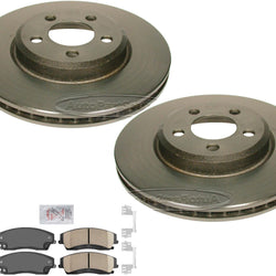 Front Performance Disc Brake Rotors Brake Pads For Dodge Charger SXT 2006-2022