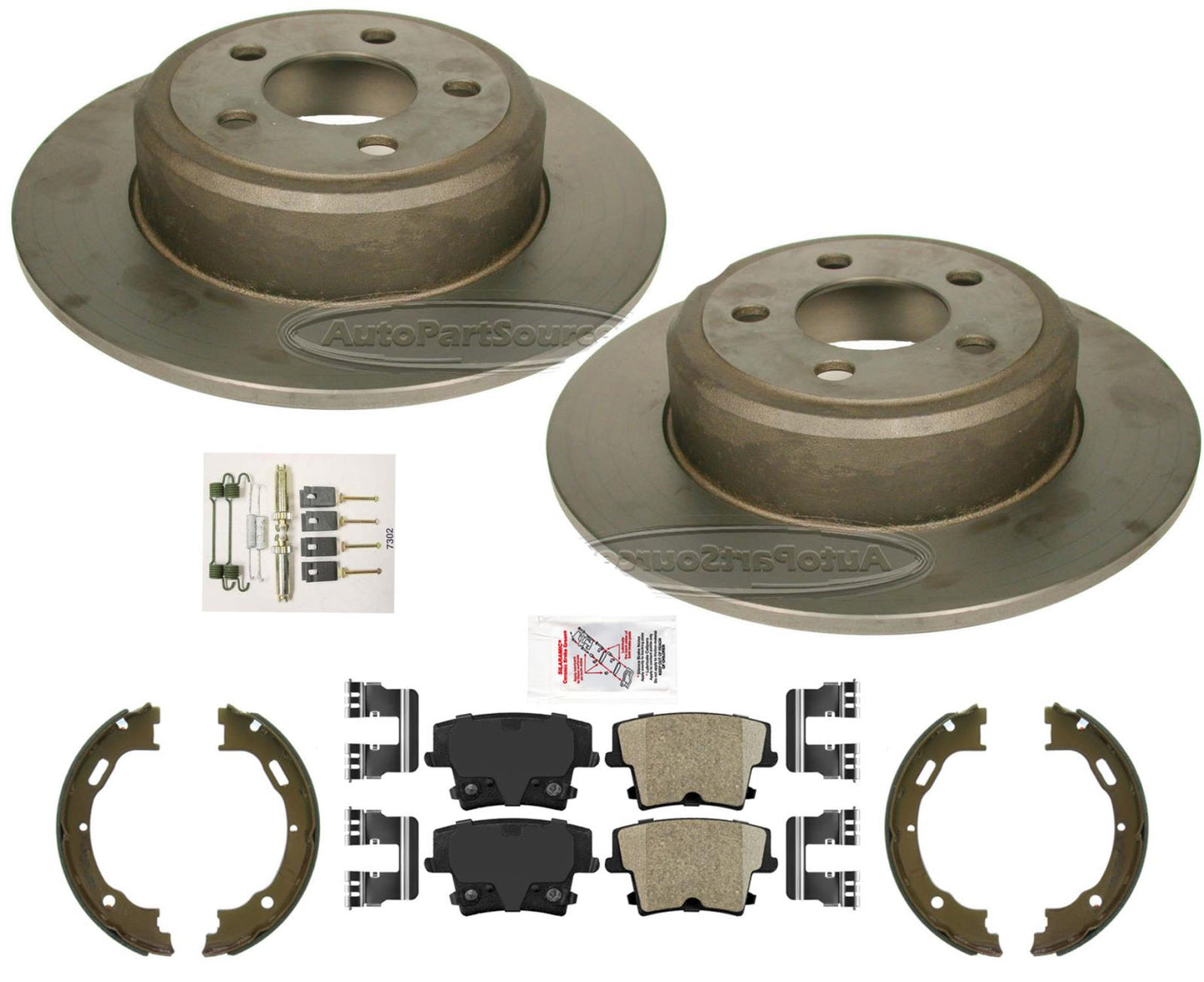 Rotores de freno de disco y pastillas de freno de alto rendimiento para Dodge Charger SXT 2006-2022