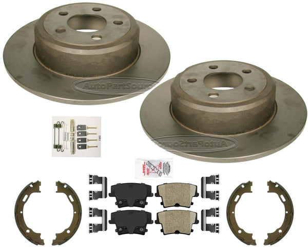 Performance Disc Brake Rotors and Brake Pads For Dodge Charger SXT 2006-2022