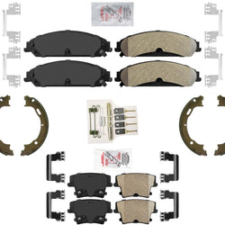 AmeriPRO Ceramic Pads Parking Brake For Chrysler 300 All Wheel Drive 2005-2021