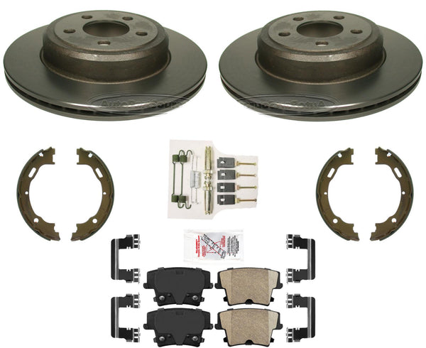 Carbon Performance Brake Rotors & Pads For Chrysler 300 All Wheel Drive 2005-21