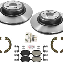 Carbon Disc Brake Rotors ASD Performance Pads for Dodge Charger Pursuit 14-2022