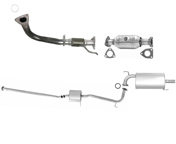 California New York Converter Muffler Pipe Exhaust System For accord 2.3L 98-02