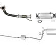 California Converter Muffler Pipe Exhaust System For accord 2.3L 1998-2002