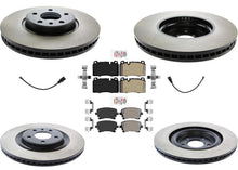 Carbon Disc Brake Rotors Brake Pads Sensor For Audi Q5 2012-2017 2.0L