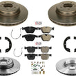 Pastillas de freno de disco Carbon Performance, zapatas de estacionamiento para BMW 650i 2006-2010