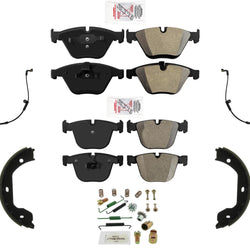 OE Style Semi Metallic Disc Brake Pads Parking Shoes for BMW 650i 2006-2010