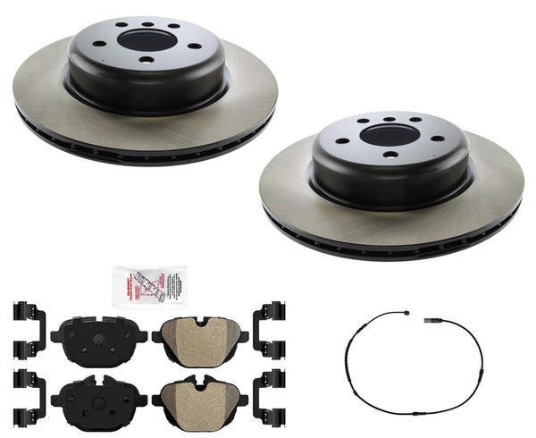 Rear Carbon Performance Disc Brake Rotors Disc Brake Pads for BMW 535d 14-16