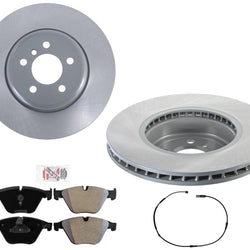 Front GEO Coated Carbon Disc Brake Rotors Disc Brake Pads for BMW 640i 12-16