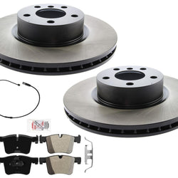 Front Carbon Performance Disc Brake Rotors Disc Brake Pads For BMW X3 2011-2017