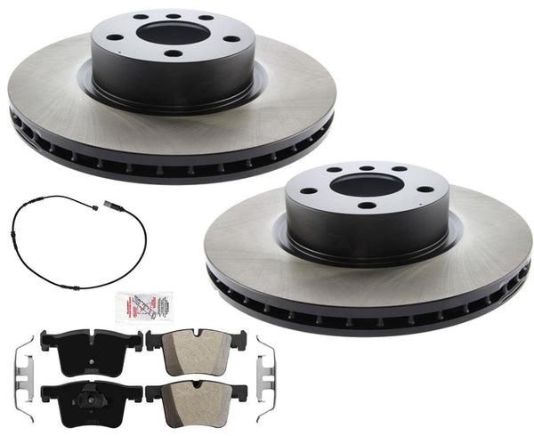 Front Carbon Performance Disc Brake Rotors Disc Brake Pads For BMW X3 2011-2017