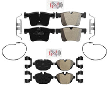 AmeriPro - Sensores de pastillas de freno de disco semimetálicos para BMW X3 2011-2017