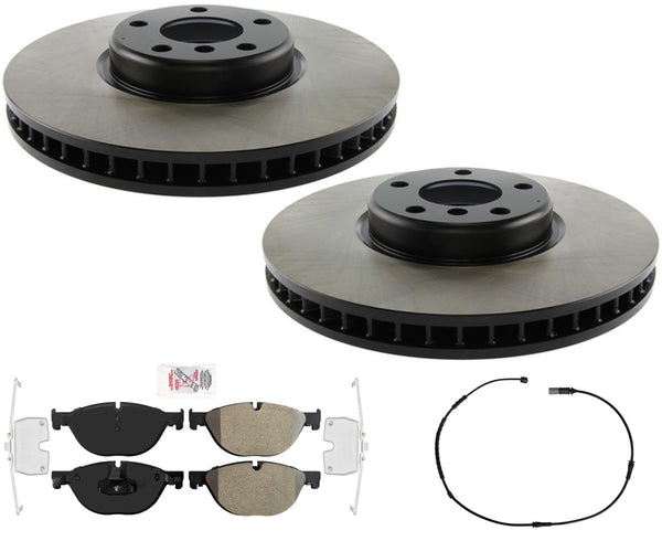 Front Carbon Brake Rotors Pads hardware For BMW 535i GT 10-17 REF 34116785669