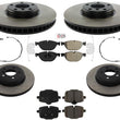 Improved Performance Carbon Brake Rotors Pads hardware For BMW 650i 2012-2018