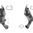 California Carb Approved F&Rr Catalytic Converter For Grand Caravan 3.6L 11-16
