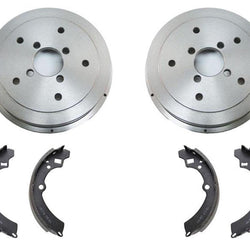 Zapatas de freno y resortes de tambor trasero para Suzuki Samurai 86-95, kit de 4 piezas