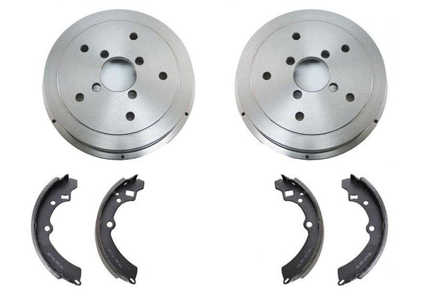 Zapatas de freno y resortes de tambor trasero para Suzuki Samurai 86-95, kit de 4 piezas