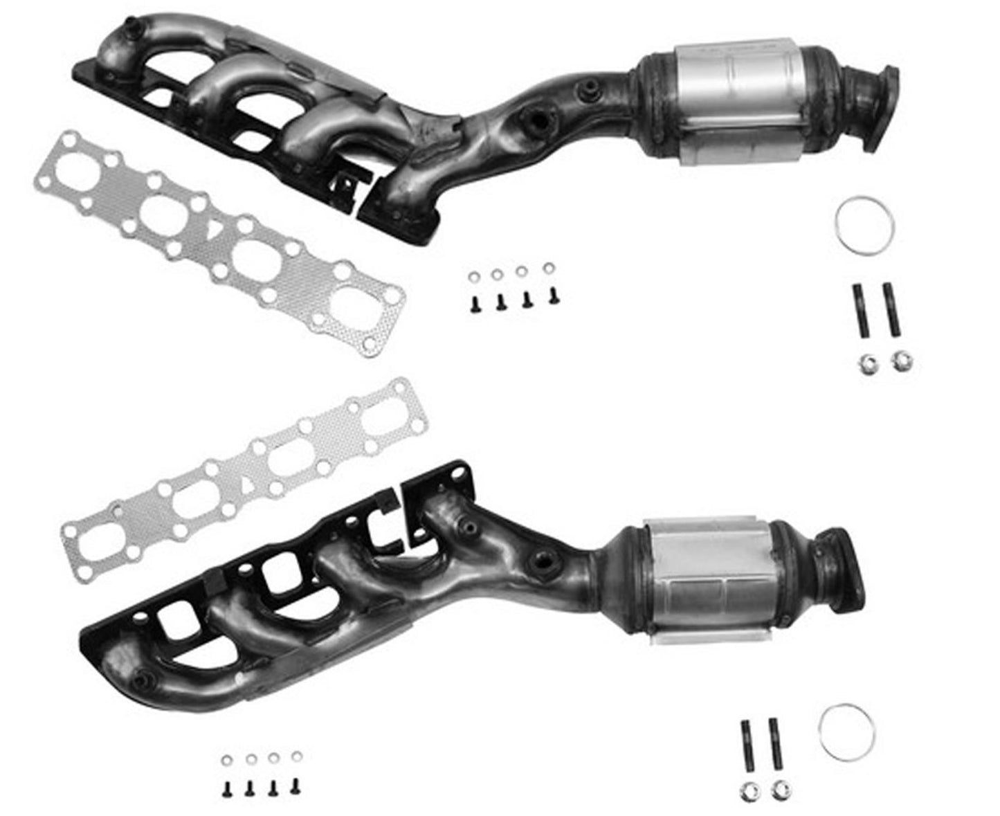 Convertidor catalítico izquierdo y derecho aprobado por California Carb para Titan 5.6L 07-15