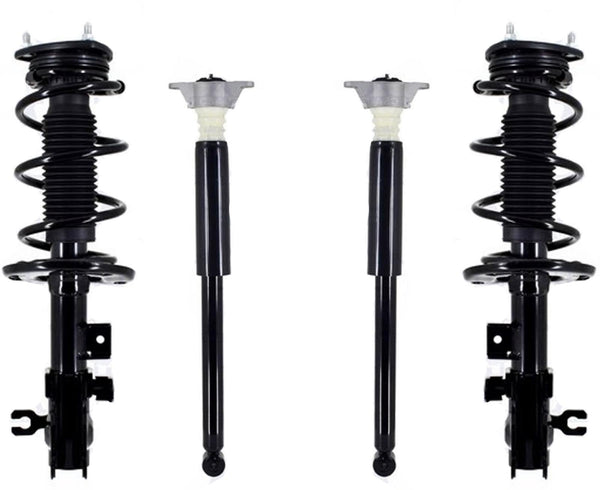 Front Complete Strut & Rear Complete Shocks Absorber For Mazda CX-3 2016-2021