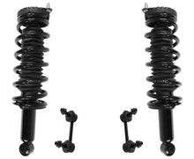 Rear Strut Assembly W/ Coil Springs & Links For Subaru Legacy Wagon 2005-2007