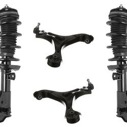 Front Struts Lower Control Arms W/ BJ For Honda Civic 2012-2015 2 Door Coupe