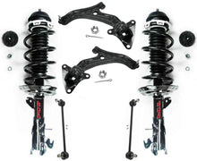Front Complete Struts Lower Control Arms & Links For Honda Insight 2010-2011