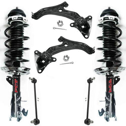 Front Complete Struts Lower Control Arms & Links For Honda Insight 2010-2011