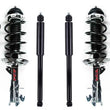 Front Struts W/ Coil Spring Assembly & Rear Shocks For Honda Fit 2009-2013