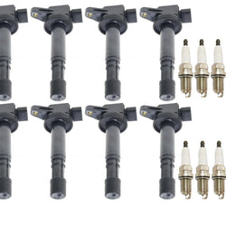 Direct Ignition Coils & Platinum Spark Plugs For Range Rover 4.2L 4.4L 2006-09