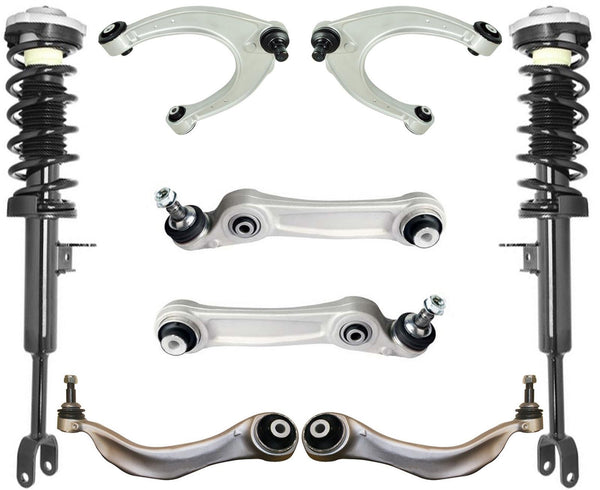Front Complete Struts & Control Arms For BMW 528i 2011-16 Rear Wheel Drive