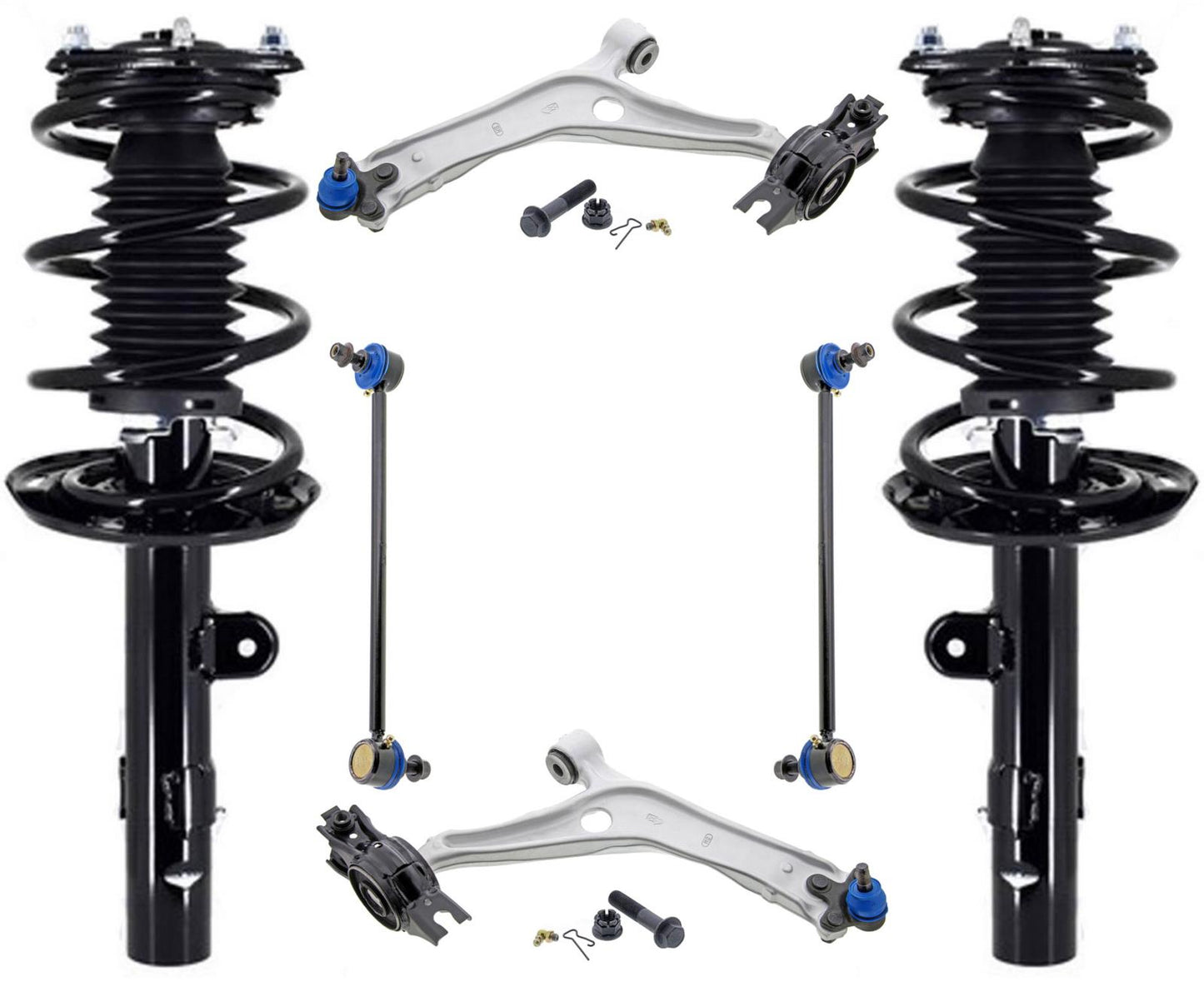 Brazos de control y enlaces Mevotech de puntales delanteros para Honda Accord 1.5L 2018-2022