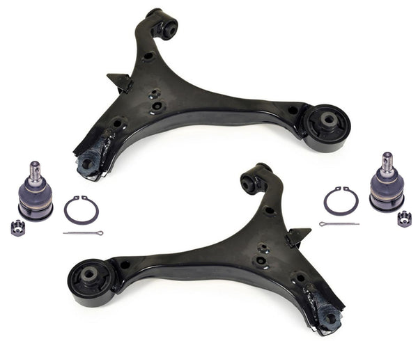 Front Left & Right Lower Control Arms & Ball Joints For Acura RSX 2002-2004