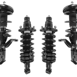 Front & Rear Complete Struts W/ Coil Spring Assembly For Acura RSX 2002-2004