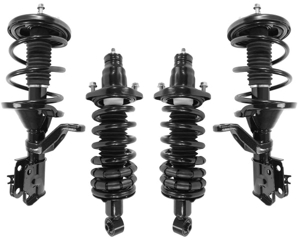 Front & Rear Complete Struts W/ Coil Spring Assembly For Acura RSX 2002-2004