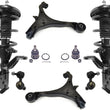 Front Complete Struts Control Arms Ball Joints & Links For Acura RSX 2002-2004